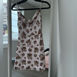 SUNDAY BEST floral mini dress